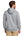 Mid-Michigan Magic Company Hoodie Heather Grey back view
