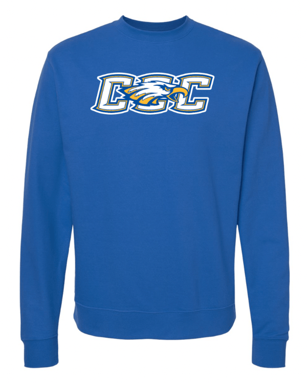 Custom Apparel - Screen Printing - Carson City - Midweight Crewneck Sweatshirt - Carson City HS - 15698