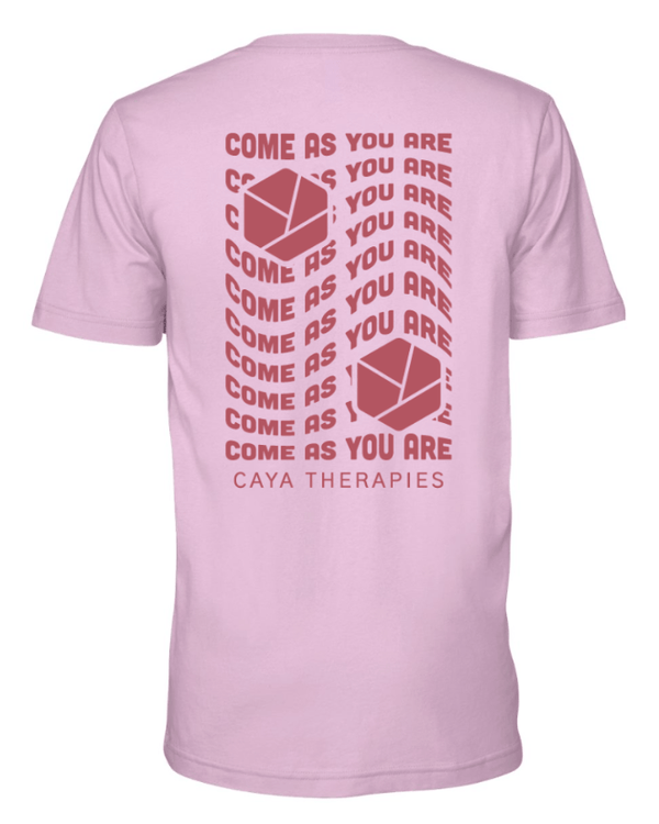 Custom Apparel - Screen Printing - CAYA Therapies - Cotton T-Shirt / Multiple Colors - CAYA Therapies - 17123