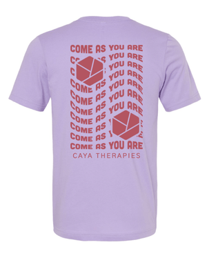 Custom Apparel - Screen Printing - CAYA Therapies - Cotton T-Shirt / Multiple Colors - CAYA Therapies - 17123