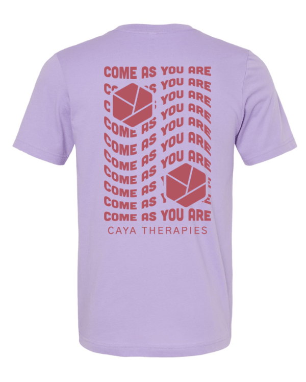 Custom Apparel - Screen Printing - CAYA Therapies - Cotton T-Shirt / Multiple Colors - CAYA Therapies - 17123