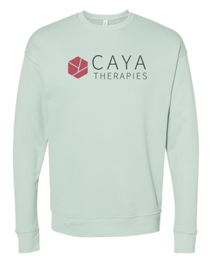 Custom Apparel - Screen Printing - CAYA Therapies - Drop Shoulder Crewneck Sweatshirt - CAYA Therapies - 16315