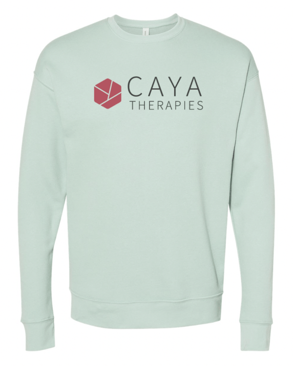 Custom Apparel - Screen Printing - CAYA Therapies - Drop Shoulder Crewneck Sweatshirt - CAYA Therapies - 16315