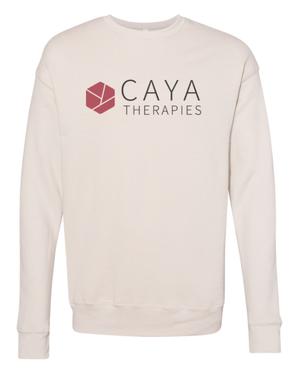 Custom Apparel - Screen Printing - CAYA Therapies - Drop Shoulder Crewneck Sweatshirt - CAYA Therapies - 16315