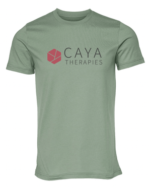 Custom Apparel - Screen Printing - CAYA Therapies - Jersey T-Shirt - CAYA Therapies - 16315