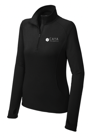 Custom Apparel - Screen Printing - CAYA Therapies - Ladies 1/4 Zip Pullover - CAYA Therapies - 16315