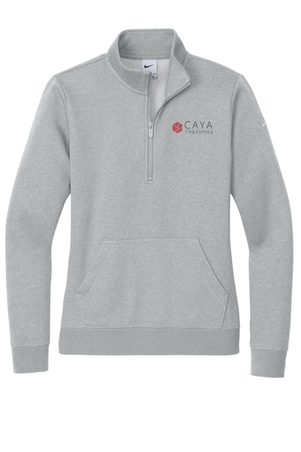 Custom Apparel - Screen Printing - CAYA Therapies - Nike Ladies 1/2 Zip - CAYA Therapies - 16315