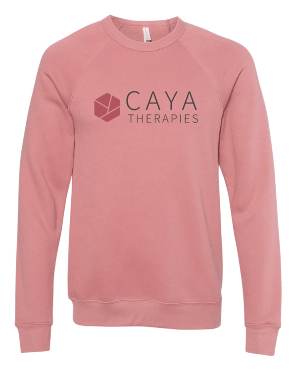 Custom Apparel - Screen Printing - CAYA Therapies - Sponge Fleece Crewneck Sweatshirt - CAYA Therapies - 16315