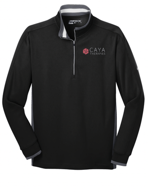 Custom Apparel - Screen Printing - CAYA Therapies - Unisex Nike DriFIT 1/2 Zip Cover - Up - CAYA Therapies - 17123