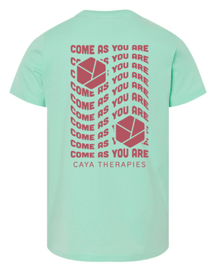 Custom Apparel - Screen Printing - CAYA Therapies - Youth Cotton T-Shirt - CAYA Therapies - 17123