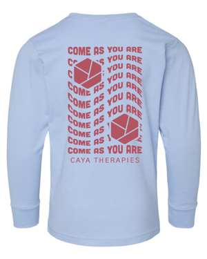 Custom Apparel - Screen Printing - CAYA Therapies - Youth Long Sleeve T-Shirt - CAYA Therapies - 17123