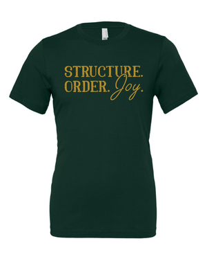 Custom Apparel - Screen Printing - Cedar Classical Badgerwear - Adult Unisex T-Shirt (Joy Design) - Cedar Classical - 15396