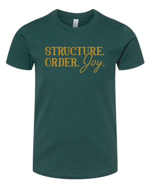 Custom Apparel - Screen Printing - Cedar Classical Badgerwear - Toddler T-Shirt (Joy Design) - Cedar Classical - 15396