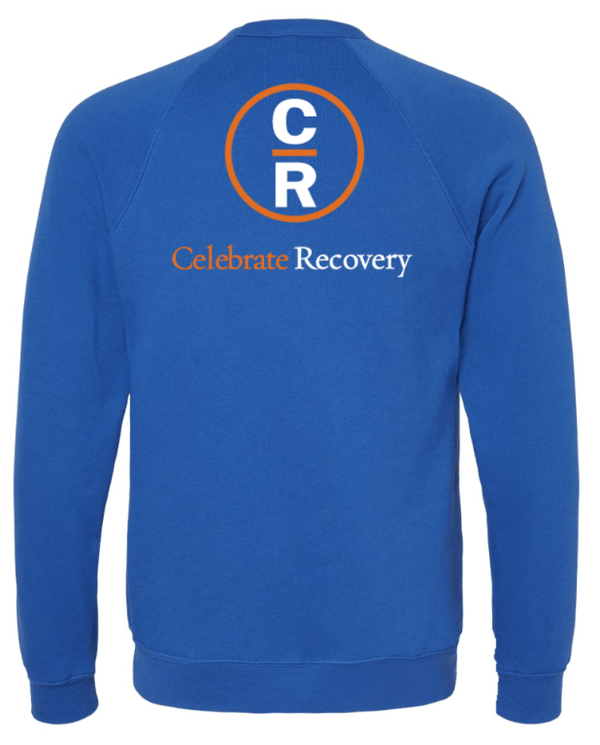 Custom Apparel - Screen Printing - Celebrate Recovery 2024 - Adult Unisex Crewneck Sweatshirt - Celebrate Recovery 2024 - 15733