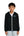 Okemos Woof Pack Zip Up Hoodie Black front view