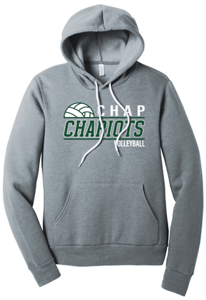 Custom Printed Apparel | CHAP Volleyball - Chariots Logo Hoodie - CHAP Volleyball - 18952