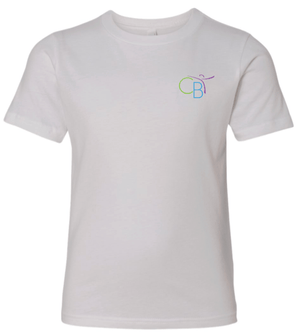 Custom Printed Apparel | Children's Ballet Theatre Fall 2025 - Youth Cotton T-Shirt (Black/White) - Children's Ballet Theatre F25 - 18526