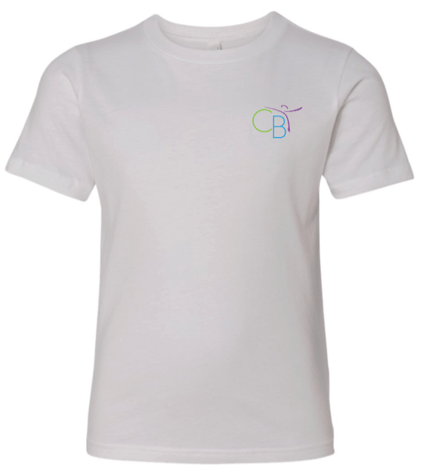 Custom Printed Apparel | Children's Ballet Theatre Fall 2025 - Youth Cotton T-Shirt (Black/White) - Children's Ballet Theatre F25 - 18526
