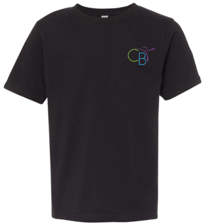 Custom Printed Apparel | Children's Ballet Theatre Fall 2025 - Youth Cotton T-Shirt (Black/White) - Children's Ballet Theatre F25 - 18526