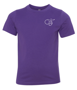 Custom Printed Apparel | Children's Ballet Theatre Fall 2025 - Youth Purple Cotton T-Shirt - Children's Ballet Theatre F25 - 18526