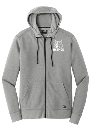 Custom Apparel - Screen Printing - Chippewa Middle School - Adult Unisex Triblend Full Zip Hoodie - Chippewa Middle School - 15039