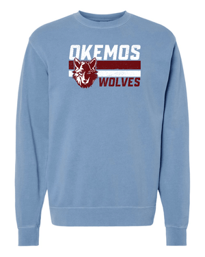 Custom Apparel - Screen Printing - Chippewa Middle School - Mid - weight Crewneck Sweatshirt - Chippewa Middle School - 15039