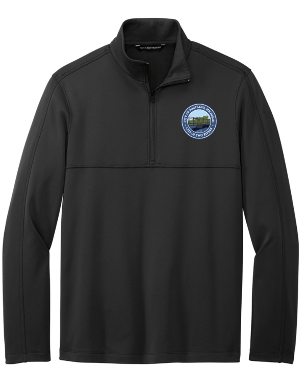 Custom Apparel - Screen Printing - City of Portland - Unisex 1/4 Zip Smooth Fleece - City of Portland - 15164