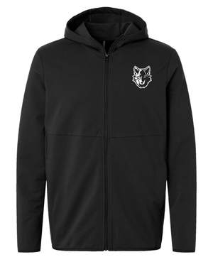Custom Printed Apparel | CMS 8th Grade Trip Fundraiser - Adult Unisex Black Full Zip Perform Hoodie - CMS 8th Grade Trip Fundraiser - 18138