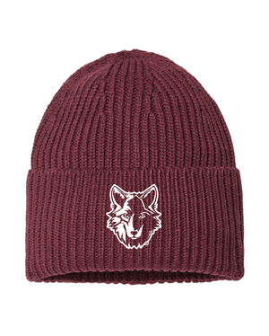Custom Apparel - Screen Printing - CMS Field Trip - Chunky Rib Cuffed Beanie - 8th Grade CMS Field Trip - 15015
