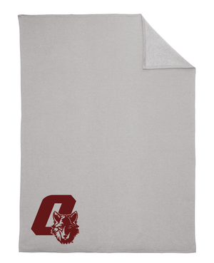 Custom Apparel - Screen Printing - CMS Field Trip - Oversized Core Fleece Sweatshirt Blanket - 8th Grade CMS Field Trip - 15015
