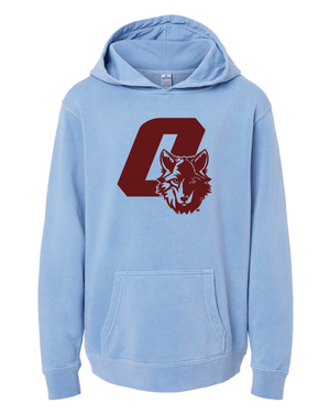 Custom Apparel - Screen Printing - CMS Field Trip - Youth Midweight Pigment - Dyed Hoodie - 8th Grade CMS Field Trip - 15015
