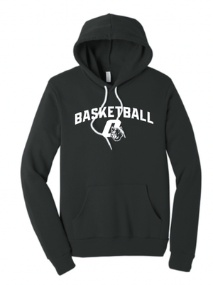 Custom Apparel - Screen Printing - CMS Girls Basketball - Adult Unisex Dark Grey Hoodie - CMS Girls Basketball 2025 - 17002