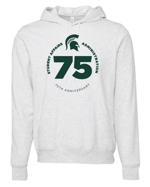 Custom Apparel - Screen Printing - College of Education | Ash Bella Canvas Fleece Pullover Hoodie - Hooded Sweatshirt - MSU | College of Education 15182