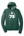 Custom Apparel - Screen Printing - College of Education | Green Bella Canvas Fleece Pullover Hoodie - Hooded Sweatshirt - MSU | College of Education 15182