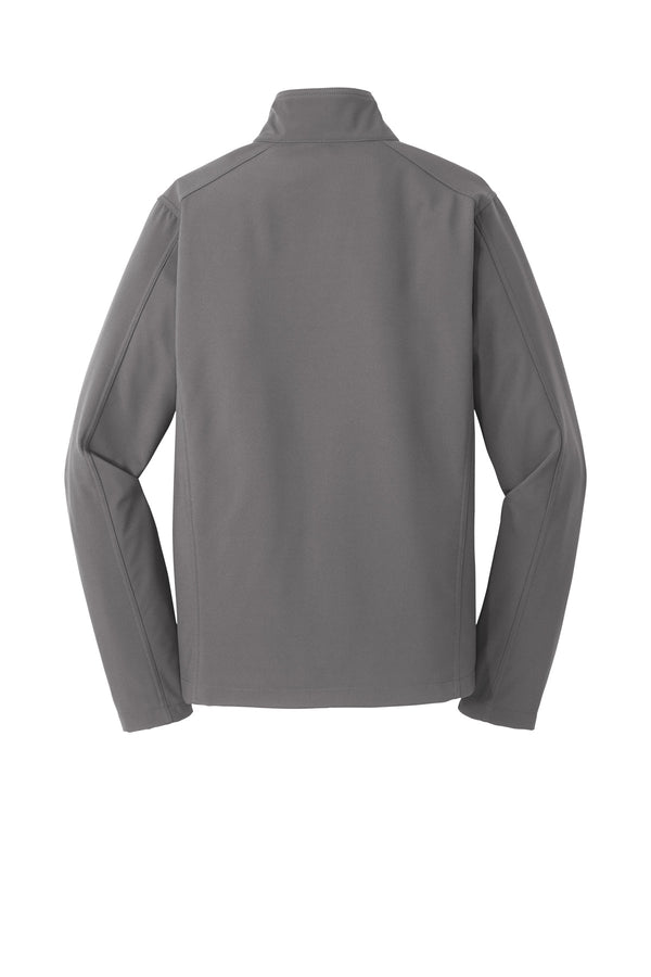 Custom Apparel - Screen Printing - College of Education | Grey Soft Shell Jacket - Jacket - MSU | College of Education 15182