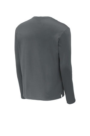 Custom Apparel - Screen Printing - College of Education | Grey Sport Wicking Fleece Pullover Crew - Crewneck Sweatshirt - MSU | College of Education 15182