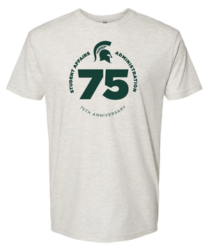 Custom Apparel - Screen Printing - College of Education | Oatmeal Colored Unisex T Shirt - T-shirt - MSU | College of Education 15182