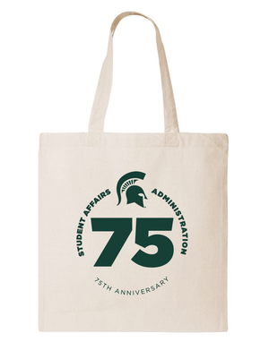 Custom Apparel - Screen Printing - College of Education | Tote Bag (Printed on One Side) - Tote Bag - MSU | College of Education 15182