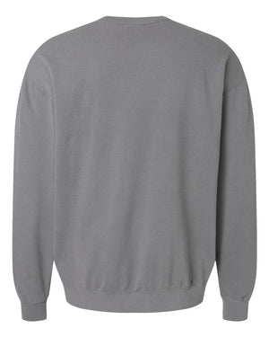 Ashland University Lacrosse Crewneck Grey back view