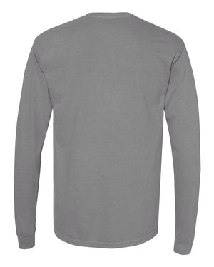 Ashland University Lacrosse Long Sleeve Grey back view