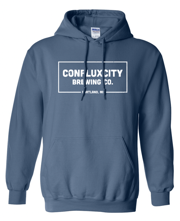 Custom Apparel - Screen Printing - ConfluxCity 2024 - Gildan Heavy - blend Hoodie - ConfluxCity 2024 - 15367