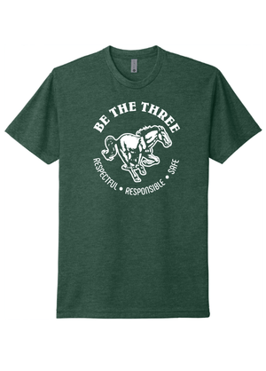 Custom Apparel - Screen Printing - Coopersville - Be the Three - Adult Unisex T-Shirt - Coopersville - Be the Three - 16774