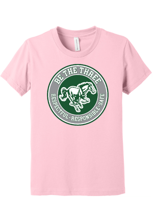 Custom Apparel - Screen Printing - Coopersville - Be the Three - Adult Unisex T-Shirt (Forest / Grey / White / Pink) - Coopersville - Be the Three - 16774