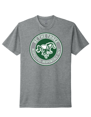 Custom Apparel - Screen Printing - Coopersville - Be the Three - Adult Unisex T-Shirt (Forest / Grey / White / Pink) - Coopersville - Be the Three - 16774