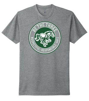 Custom Printed Apparel | Coopersville "Be The Three" Fall 2025 - Adult T-Shirt Circle Design (MULTIPLE COLOR OPTIONS) - Coopersville "Be The Three" F25 - 18612
