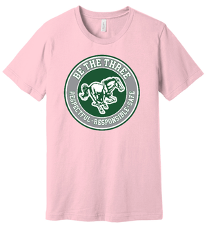Custom Printed Apparel | Coopersville "Be The Three" Fall 2025 - Adult T-Shirt Circle Design (MULTIPLE COLOR OPTIONS) - Coopersville "Be The Three" F25 - 18612