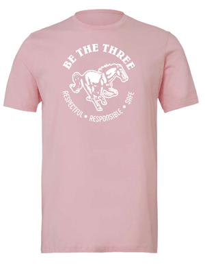 Custom Printed Apparel | Coopersville "Be The Three" Fall 2025 - Adult T-Shirt Word Design (MULTIPLE COLOR OPTIONS) - Coopersville "Be The Three" F25 - 18612