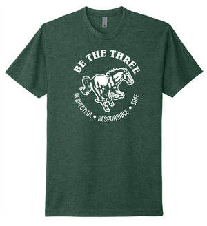Custom Printed Apparel | Coopersville "Be The Three" Fall 2025 - Adult T-Shirt Word Design (MULTIPLE COLOR OPTIONS) - Coopersville "Be The Three" F25 - 18612