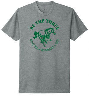 Custom Printed Apparel | Coopersville "Be The Three" Fall 2025 - Adult T-Shirt Word Design (MULTIPLE COLOR OPTIONS) - Coopersville "Be The Three" F25 - 18612