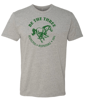 Custom Printed Apparel | Coopersville "Be The Three" Fall 2025 - Youth T-Shirt Word Design (MULTIPLE COLOR OPTIONS) - Coopersville "Be The Three" F25 - 18612